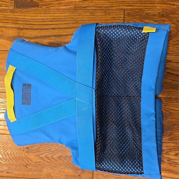 Kids Blue & Yellow Life Jacket - Picture 2 of 4